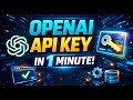 How to get an OpenAI API key step by step