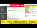 How to Configure Site-to-Site IPSec VPN between FortiGate Firewalls