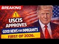 Finally! US Immigration Good News JAN 2026: Work Permits, Green Cards, Deportations, Visas