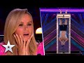 FEARLESS Andrew Basso takes on dangerous water tank stunt | Auditions | BGT 2022