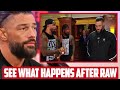 WHAT HAPPENED AFTER RAW WENT OFF AIR – ROMAN REIGNS MEETS THE USOS, PRAISES THEM.