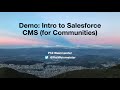 Introduction to Salesforce CMS