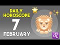 Leo horoscope today - February 7, 2026