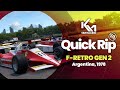 3 Lap Formula Retro Gen 2 Race in Argentina