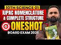 IUPAC Nomenclature \u0026 Complete Structure | 10th Science 1 | Board Exam 2026 | Pradeep Giri Sir