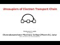 31_Uncouplers of Electron Transport Chain