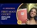 First Moot Court? Here’s How to Nail Your Memorial!