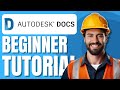 Autodesk Docs Tutorial for Newbies | Construction Cloud Doc Management Setup \u0026 Demo