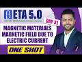 Magnetic Materials \u0026 Magnetic Field Due to Electric Current in One Shot: All Concepts  | MHTCET 2026