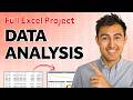 Data Analysis Project in Excel (3-Step Framework)