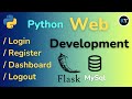 Flask MySQL Authentication Tutorial: Login, Register, Logout, and Dashboard [ HINDI]