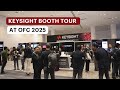 Keysight Booth Tour at OFC 2025
