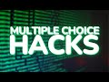 How to ace a test without knowing the answers: Multiple Choice Test Hacks!
