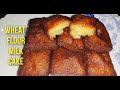 Wheat Flour Milk Cake | Paal Cake Recipe Eggless | Malabar Paal Cake | Yummy and Juicy