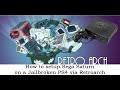 How to setup Sega Saturn Emulator via Retroarch on a jailbroken PS4, 2025