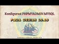 Konfigurasi Phpmyadmin, Mysql pada Linux Debian 10