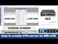 How to create VPN server on Mikrotik with Open VPN Server (PPTP Server, L2TP Sever) Clients to sites