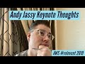 AWS #reInvent // Andy Jassy Keynote Recap #cloud