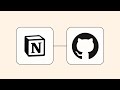 How to Connect Notion to GitHub - Easy Integration Tutorial