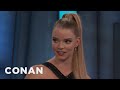 Anya Taylor Joy's Awkward On-Screen Kiss With James McAvoy | CONAN on TBS