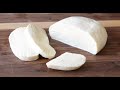 How to Make Mozzarella Cheese 2 Ingredients Without Rennet | Homemade Cheese Recipe