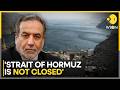 'Hormuz Not Closed': Aragchi | Iran Awaits Trump's Threat To Blow Up Power Plants | WION