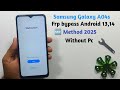 Samsung Galaxy A04s Frp bypass 🆕 Method 2025 || Google Account Remove Samsung A04s Without Pc 