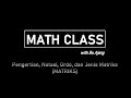 PENGERTIAN, NOTASI, ORDO, JENIS MATRIKS - MATRIKS (KELAS XI MATEMATIKA WAJIB)