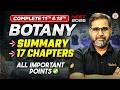 Complete Botany Class 11 \u0026 12 in One Shot | All Chapters Revision | NEET 2026 | By Tarun Sir