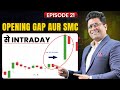 How Smart Money Trades Opening Gaps | Intraday Trading Strategy Explained