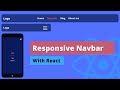 Responsive Navbar Tutorial In React JS