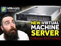 i bought a new SERVER!! (VMware ESXi Setup and Install)