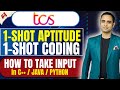 TCS NQT 1-SHOT APTITUDE | 1-SHOT CODING | QUESTIONS Asked in 2025