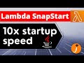 AWS Lambda SnapStart for Java | Reduce cold start time