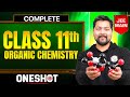 Complete ORGANIC CHEMISTRY Class 11th in One Shot || All Concepts \u0026 PYQ's || JEE Main