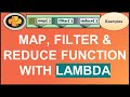 Map, Filter, and Reduce Functions in Python #32