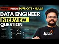 PySpark JOIN Question Asked in Every Interview | Duplicates + NULL | Deepankar Pathak