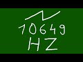 10649 hz saw