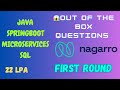 3-7 Years Interview Experience | Java | Spring Boot | Microservices | SQL | Nagarro