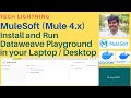 MuleSoft - How to download and Install Dataweave playground in Laptop | Docker | DockerHub | DW2.0