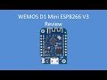 Tech Note 096 - Wemos D1 Mini V3 Review