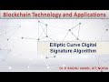 06C Elliptic Curve Digital Signature Algorithm (ECDSA)