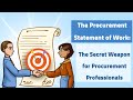 Procurement SOW Explained: How to Write a Statement of Work