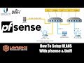 How To Setup VLANS With pfsense \u0026 UniFI.  Also how to build for firewall rules for VLANS in pfsense