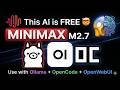MiniMax M2.7 Just Opensourced + OpenWebUI + Ollama + Opencode = Powerful Local AI [Architecture In]
