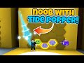 Noob With Tide Popper! Gets 50 Bees in 2 Hours! - Bee Swarm Simulator