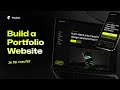 Build a Portfolio Website in 2025 | Free Framer Template Included