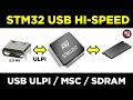 STM32 USB 2.0 High-Speed Tutorial (ULPI + MSC + SDRAM) - Phil's Lab #167