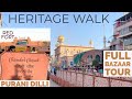 Chandni Chowk - Heritage Walk of Red Fort | Purani Delhi Bazaar - Nai Sarak, Fatehpuri, Bhagirath