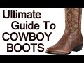 How To Wear Cowboy Boots | Ultimate Guide To The Western Boot | Roper Stockman Buckaroo Boot Video